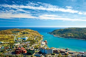 Narrows from above, from DSJ